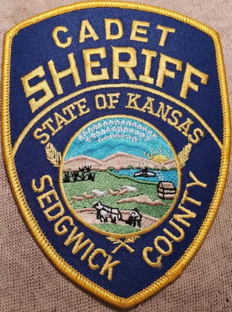 KS Sedgwick County Kansas Cadet Sheriff Shoulder Patch