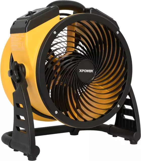 XPOWER FC-100 Axial Fan Carpet Dryer Floor Blower Utility Air Circulator 11“ Pro