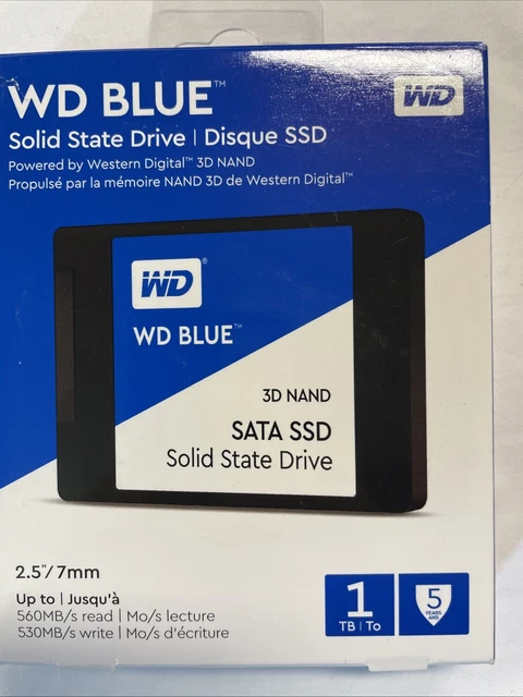 WESTERN DIGITAL WD Blue 3D NAND SATA, 1TB, 2.5