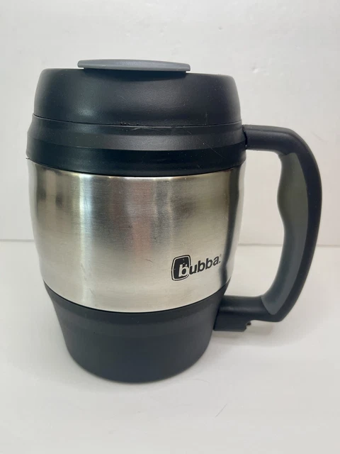 Classic Bubba Insulated 52 Oz Polyurethane Travel  Black Keg Shape Mug