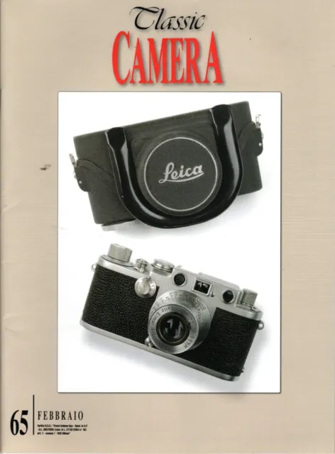 Classic Camera - Febbraio 2008 - Fotografia E Collezionismo - N. 65