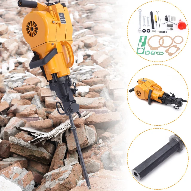 YN27C Rock Hammer Breaker Gasoline Rock Drill YN27 Rock Drilling Machine Drill