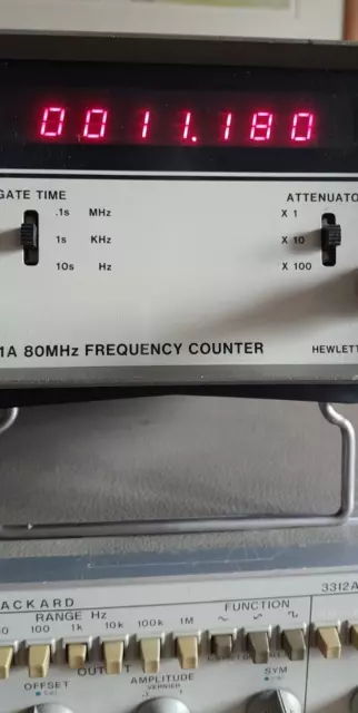 HP Frequency Counter 5381A 80MHz Hewlett Packard 3