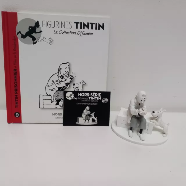 Figurine Tintin Collection Officielle  - Hors Serie - N° 9 - Tintin Prisonnier -