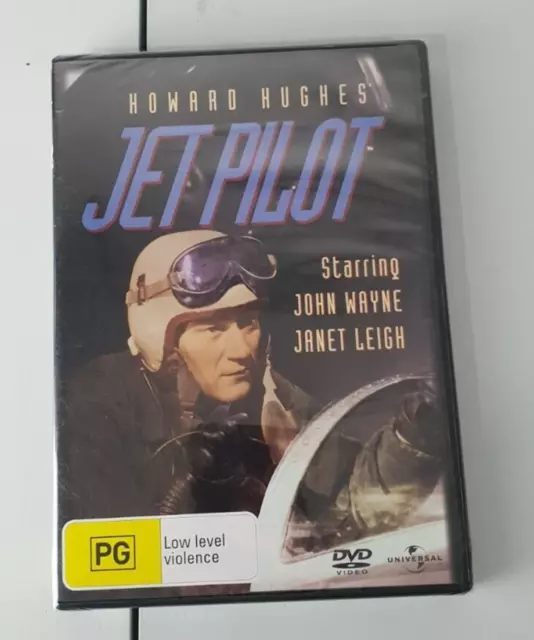 Jet Pilot Brand New Sealed DVD, John Wayne, Janet Leigh Region 4 & 2