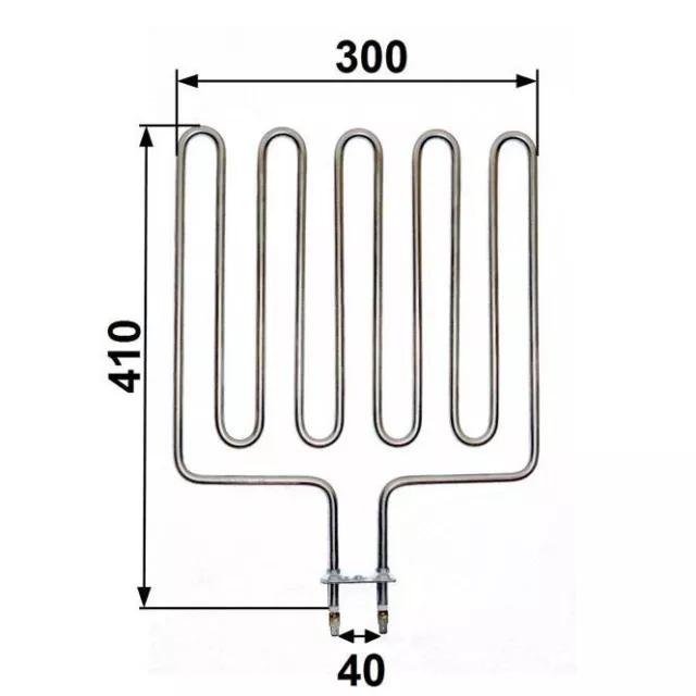 Heizelement Wellenheizung 3000W 230V Saunaofen passend wie Harvia ZSK 720