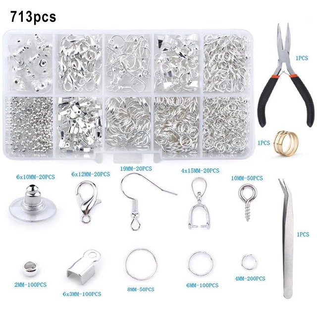 Zum Selbermachen Schmuck-Kit Design und Handwerk einzigartiges Zubehör mit offe