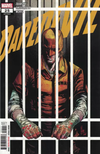 Daredevil #25 1st Print Cover A Checchetto Elektra Marvel 2019 Zdarsky