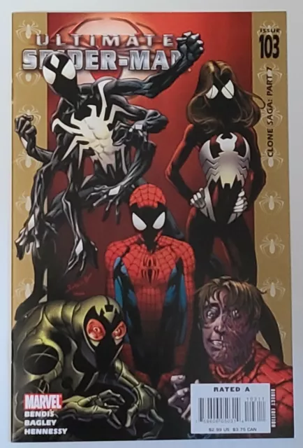 Ultimate Spider-Man #103 (Marvel 2006 Series) Nos Est~9.4+ Nm Grade Brian Bendis