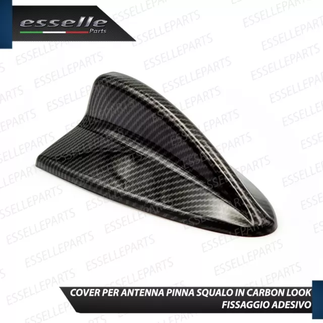 Cover Antenna Pinna Squalo Carbon Look Per Bmw Serie 3 E92 Adesiva Carbonio 3