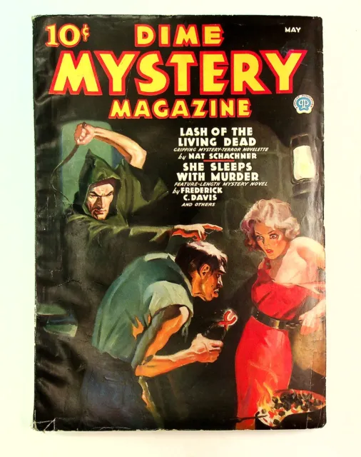 Dime Mystery Magazine Pulp May 1936 Vol. 11 #2 VG/FN 5.0