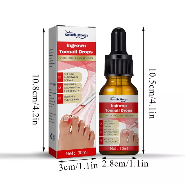 Ingrown Toenails Care Pain Relief Nail Serum Nail Recover Oil Paronychia Cure 2