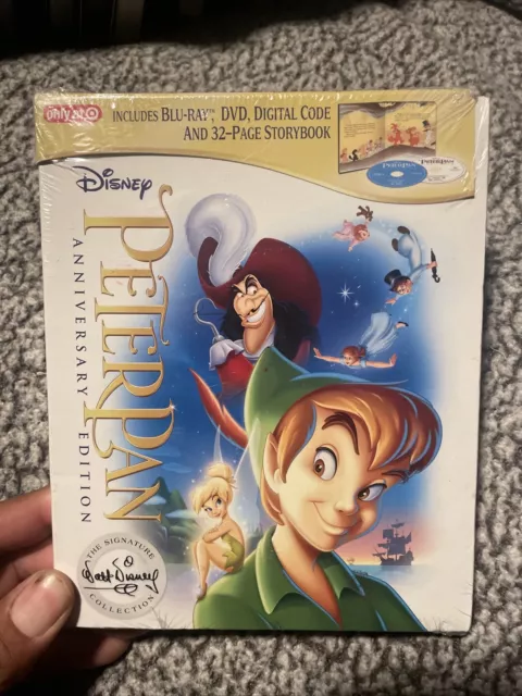 Peter Pan (Signature Collection) TARGET EXCLUSIVE (Blu-Ray / DVD / Digital) NEW