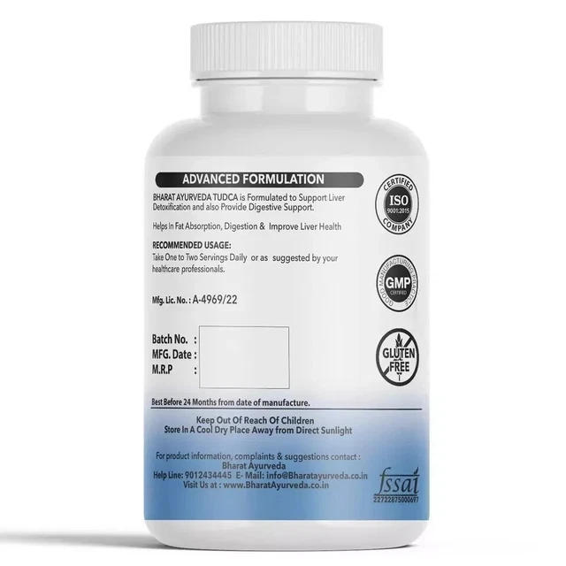 BHARAT AYURVEDA TUDKA Liver Detox Supplement Bile Salt 100 BHARAT AYURVEDA TUDKA Liver Detox Supplement Bile Salt 100