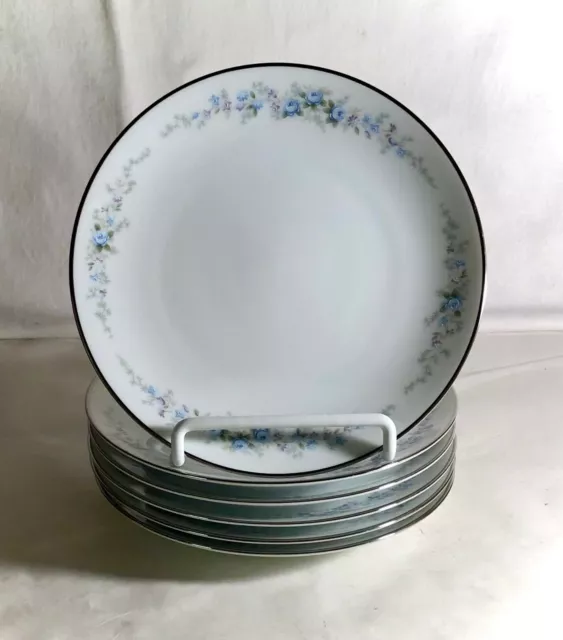 6 Noritake Roseberry 6 1/4" Bread And Butter Plates