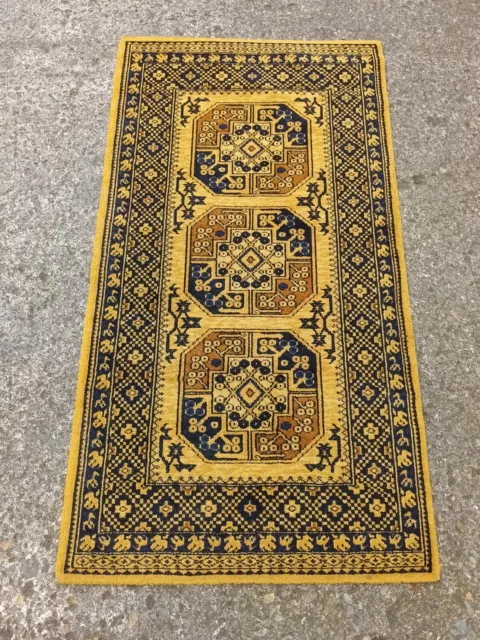 60er Tappeto Carpet Rug Marangone Dal Ciuffo 140 x 70 60s Mid Century Ponte E22