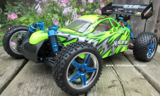 RC Brushless Electric Buggy / Car HSP 1/10 Scale XSTR-TOP2  3S LIPO  2.4G 10707 2