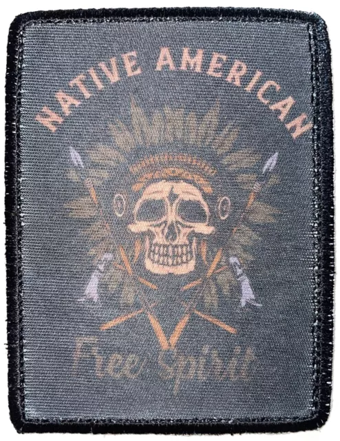 Native American Free Spirit Patch Sublimation Iron-On Handmade New A405