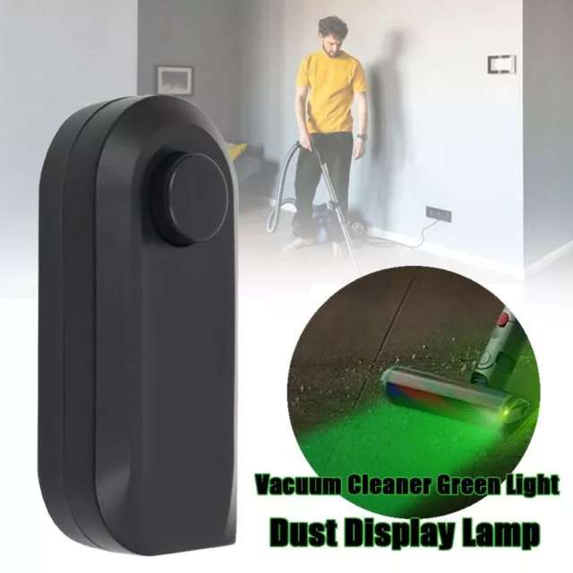 Pulire polvere nascosta polvere indicatore lampada ricarica USB LED lampada laser