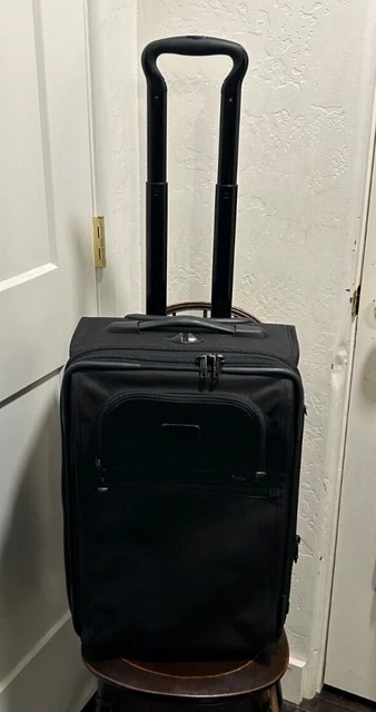 TUMI Alpha Ballistic Expandable Black 21" Carry On Wheeled Luggage Style 22020DH 3
