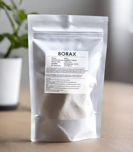 5kg Borax Pulver Natürlicher Reiniger Doypack Reinheit 99,90% slime