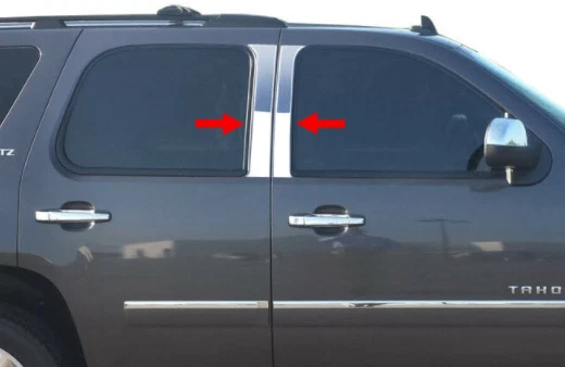 Pillar Post For 2015-2020 Chevy Tahoe/GMC Yukon (Stainless Steel) (8 Piece