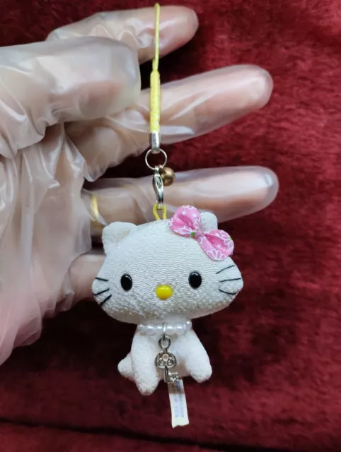 RARE! Mini Charmmy​ Kitty Japanese Fabric 2"/5" Plush Doll Pre-owned Excellent