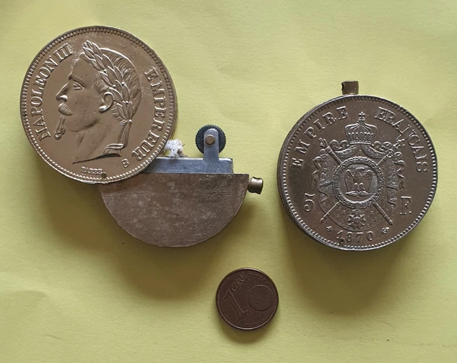 Briquet à Essence De Couleur NOIR - (Amazon Moto