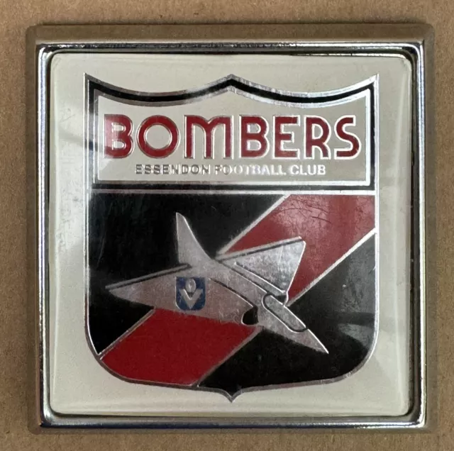 Vintage Car Badge Essendon Football Club Bombers  AFL VFL