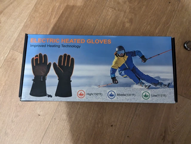 Gants chauffants électriques pour le ski