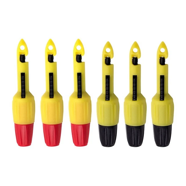 6 pz clip gancio di prova foratura filo isolante con presa 2 mm S2W2