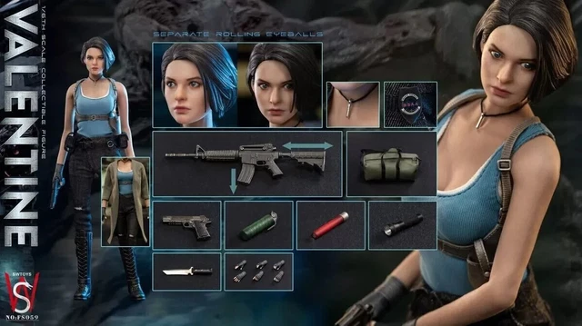 SWTOYS FS057 resident evilアシュリー1/6Ashley SWTOYS FS059 JILL