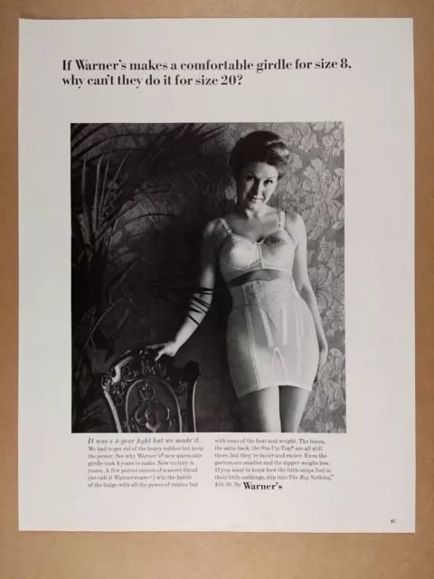 1965 PERMA-LIFT MAGIC Oval Pantie Girdle & Bra photo nude color
