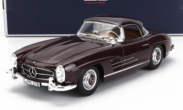 Mercedes Benz SL500 2012 - Norev 1/18 - Modèle Réduit Gris Métal - Neuf