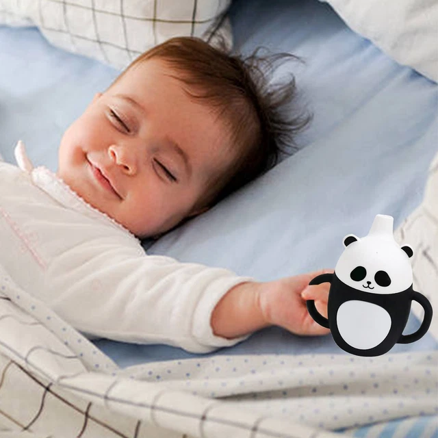 For 6 Mois Bébé Sippy Tasse Enfant Bouteille Double Anti-dérapant Poignées Food