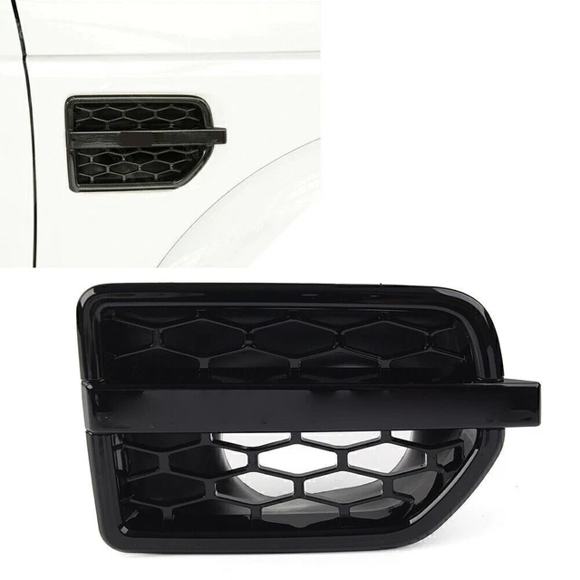Land Rover Intake Fender RIGHT SIDE GRILLE Air Intake Fender Vent Grill Black For Land Rover LR4 ...