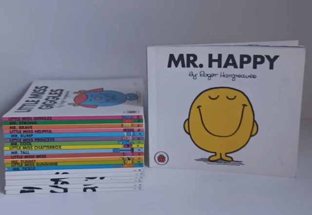 20 MR MEN & Little Miss by Roger Hargreaves Children's Book Bundle Lot ...