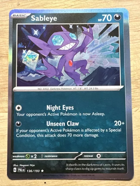 Pokemon TCG - Spiritomb - 089/193 Holo Scarlet & Violet: Paldea Evolved