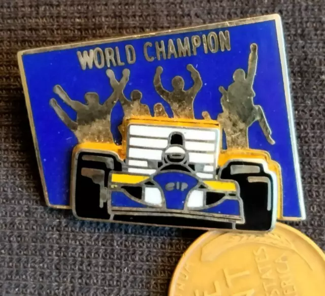 Formula 1 Williams -Renault Racing Team World Champions 1992 3D Pin