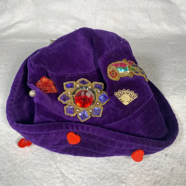 Red Hat Society Hat With Pins