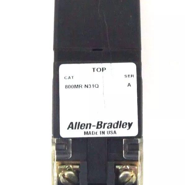 Nib Allen Bradley 800Mr-N31Qbk Small Round Selector Switch Ser. C W/ Keys 3