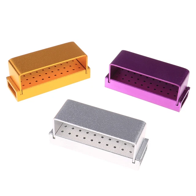 ALUMINIUM DENTAL BUR Burs Holder Block Disinfection Box Autoclave 30 Holes S W02 £2.91 PicClick UK