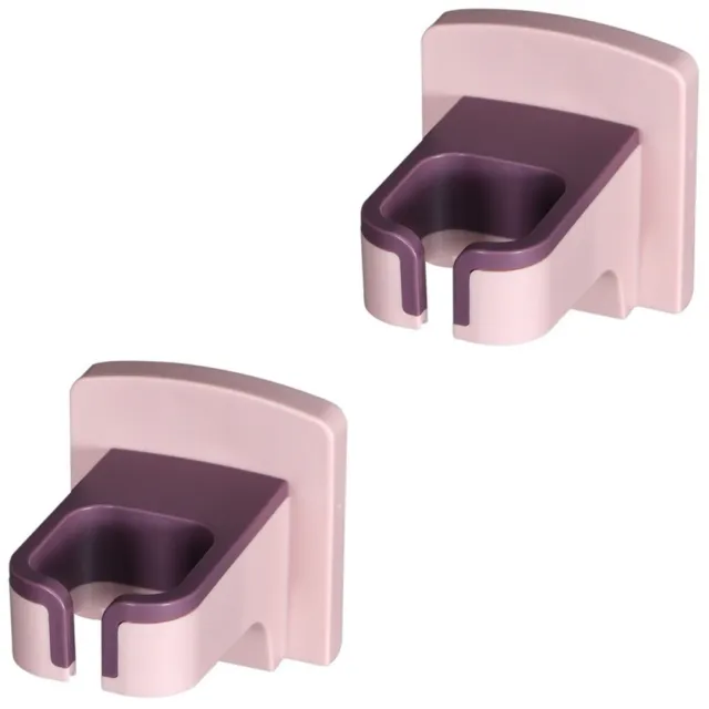 2 Pcs Wall Rack Hair Dryer Storage Holder Mount Blow Care Tools Hairdryer Stand