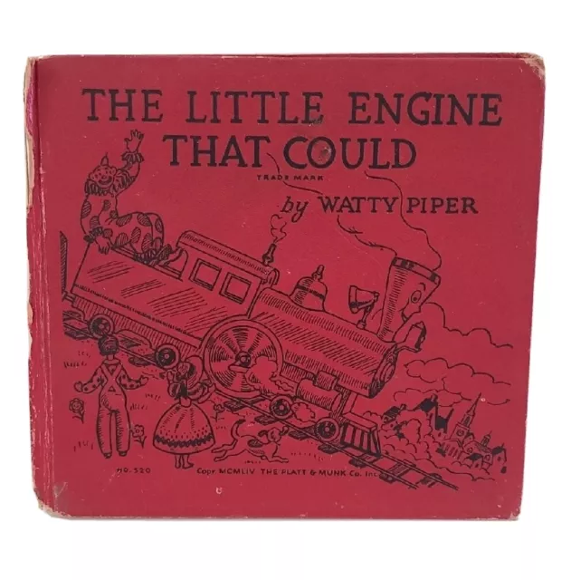 The Little Engine That Could By Watty Piper Hardcover Old MCMXLV 1945 Vintage ⬇️