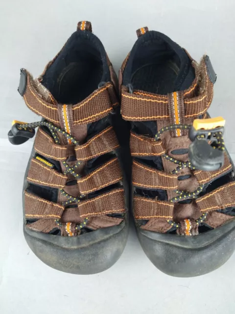 KEEN Newport H2 Toddler Size 13 Waterproof Hiking Water Sport Sandals Brown 2