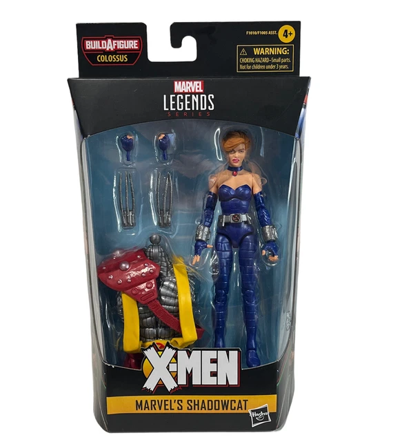 FIGURINE ARTICULÉE HASBRO Marvel Legends Series SHADOWCAT 6 pouces avec BAF Colossus EUR 19,78