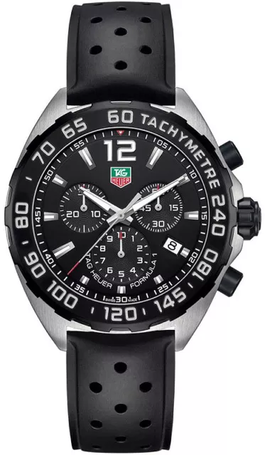 Tag Heuer Formula 1 CAZ1010.FT8024 Black Dial Chronograph 43mm Men's Sport Watch