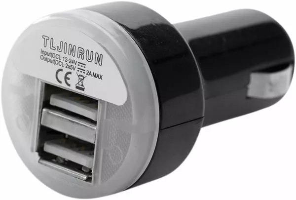 SW MOTECH Double USB Power Port For Cigarette Lighter Socket EMA.00.107.12000