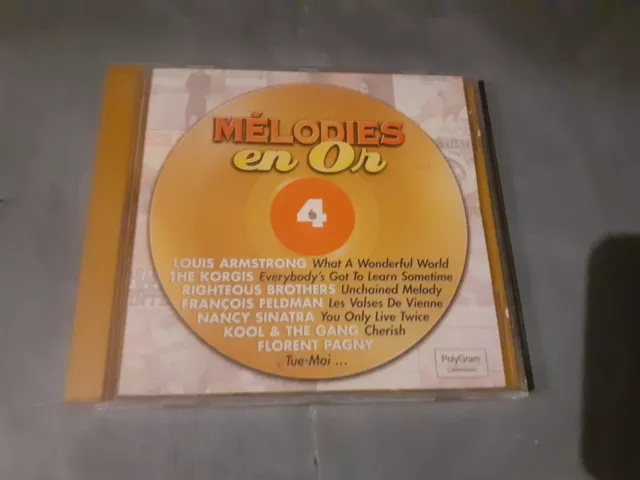 CD COMPILATION Mélodies En Or - 4 / 1998