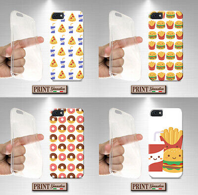 Cover for , Huawei, Fast Food, Silicone, Soft, Cute, Complexion, Burgers, Pizza